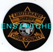 ILLINOIS,A,COOK COUNTY SHERIFF HAT PATCH LIEUTENANT SUBDUED 1_wm
